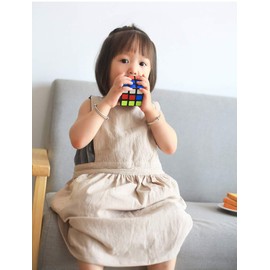 losofar Children Cotton Apron Japanese Style Bib Home Clothes Painting Soft Comfort Pinafore Apron for Girls Boys (khaki, 23.2"x25.9")