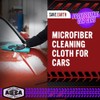 AIDEA Microfiber Cleaning Cloth, 50PK, Microfiber Towels for Cars, Premium