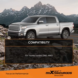 maXpeedingrods 5000 lbs Rear Air Suspension Bags Kit for Toyota Tundra Pickup Trucks 2WD & 4WD 2007-2021 Air Spring Ride Kit