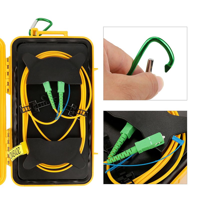 Optical Fiber Test Extension Cord OTDR Launch Jumper Cable Box