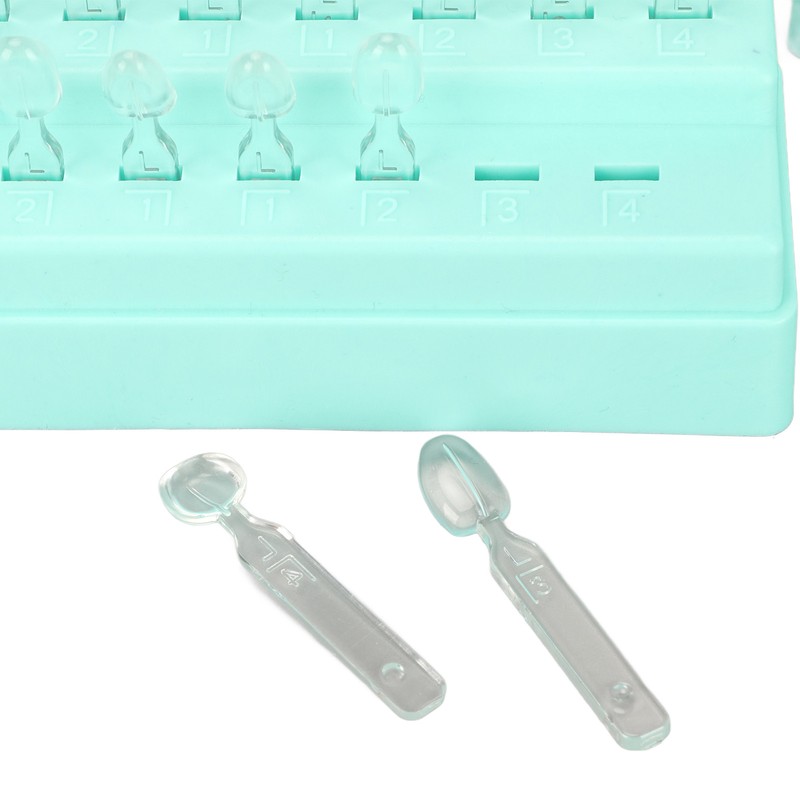 32pcs Dental Veneers Mould Set Different Shapes Heat Resistance Front