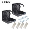 LUFOX 2PCS Adjustable Folding Drink Holder with Screws/Adjustable Cup Holder