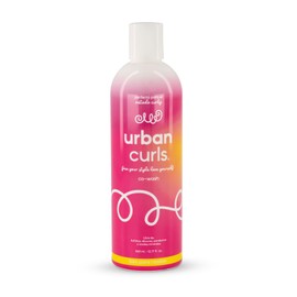 URBAN CURLS, Co-Wash, Complemento de shampoo para Definir Rizos Libre de Sulfatos, Prabenos, Siliconas y Aceites Minerales, sin sal 360 ml