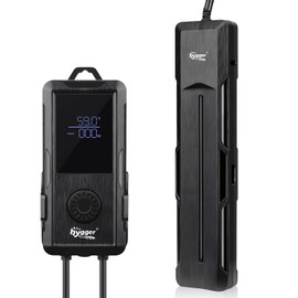 hygger Aquarium Heater 500W/800W/1000W,Fish Tank Heater with Danger Warning Automatically Stops Heating System and Digital LED Controller,for Freshwater or Saltwater 60-135 Gallon Tank