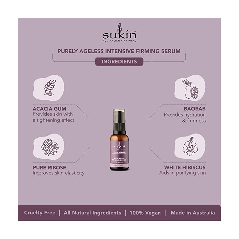 Sukin Purely Ageless Intensive Firming Serum 30ml