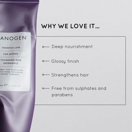 Tratamientos para el engrosamiento del cabello para mujeres de Nanogen Champú 7 en 1 240 ml
