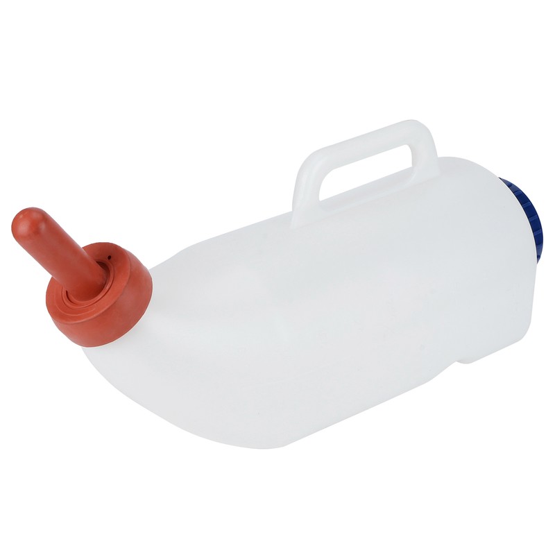 4L Calf Milk Bottle with Handle Detachable Nipple Feeding Equipment