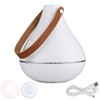 White ABS Mini Portable USB Charging Aromatherapy Essential Oil Diffuser