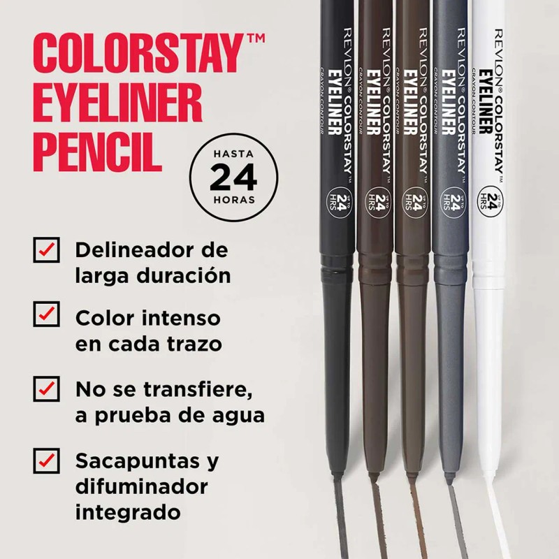 Delineador De Ojos Revlon Cs Tono Grape Edición Limitada