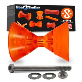 3.5″ Boat Roller Kit Slotted V with Large Bell End Caps- RP355-434 Stoltz