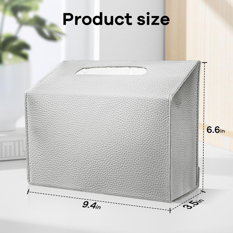 Disposable Hand Towel Box Cover Compatible with Kleenex Disposable Paper