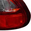 Spec-D Tuning Red Clear Lens Tail Lights Compatible with 1992-1995