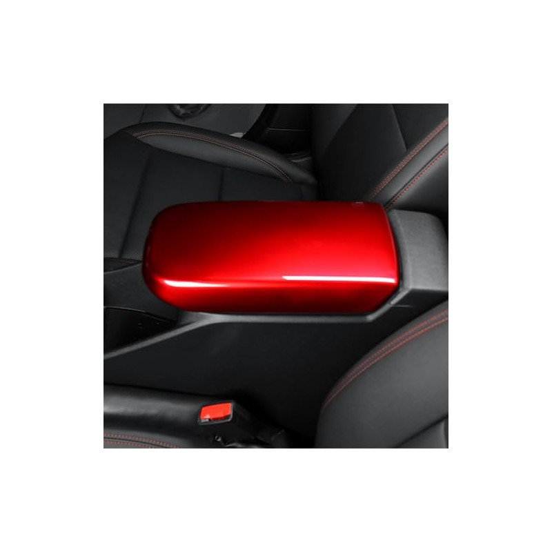 YOUTOOCAR Red Central Console Armrest Panel Cover Compatible with Chevy