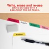 Staples Large Tab Write & Erase Paper Dividers, 5‑Tab, Multicolor,