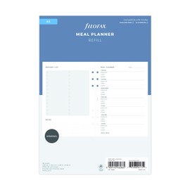 Filofax A5 Meal Planner Refill, 132683