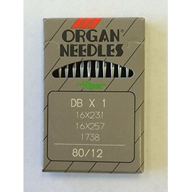 50 ORGAN DBX1 16X257 16X231 1738 INDUSTRIAL LOCKSTITCH SEWING NEEDLES SIZE 80/12 supplier_maimintechnology