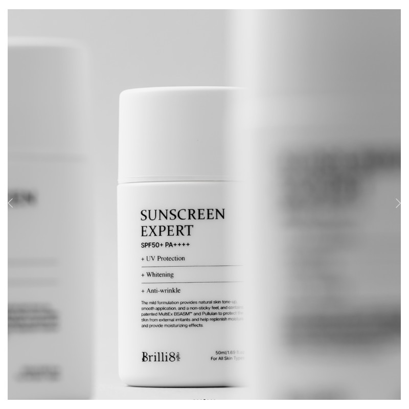 Brillieight Sunscreen Expert (Hypoallergenic non-nano mineral tea) 50ml Sunscreen Expert