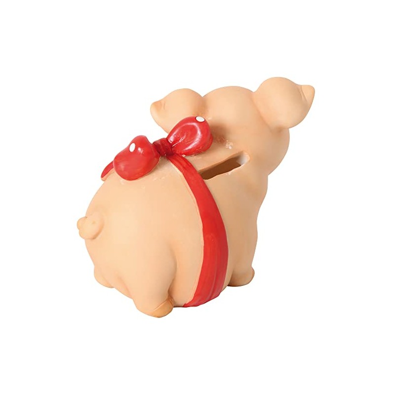 Piggy Bank - Good Luck (with Bow)