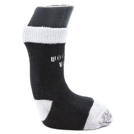Woodrow Wear, Power Paws Advanced Dog Socks, Black Grey, XL, Fits 95-130 pounds