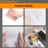 ThsGivingStore Suction Sink Sponge Holder with Brush Holder, 2-in-1 Adhesive