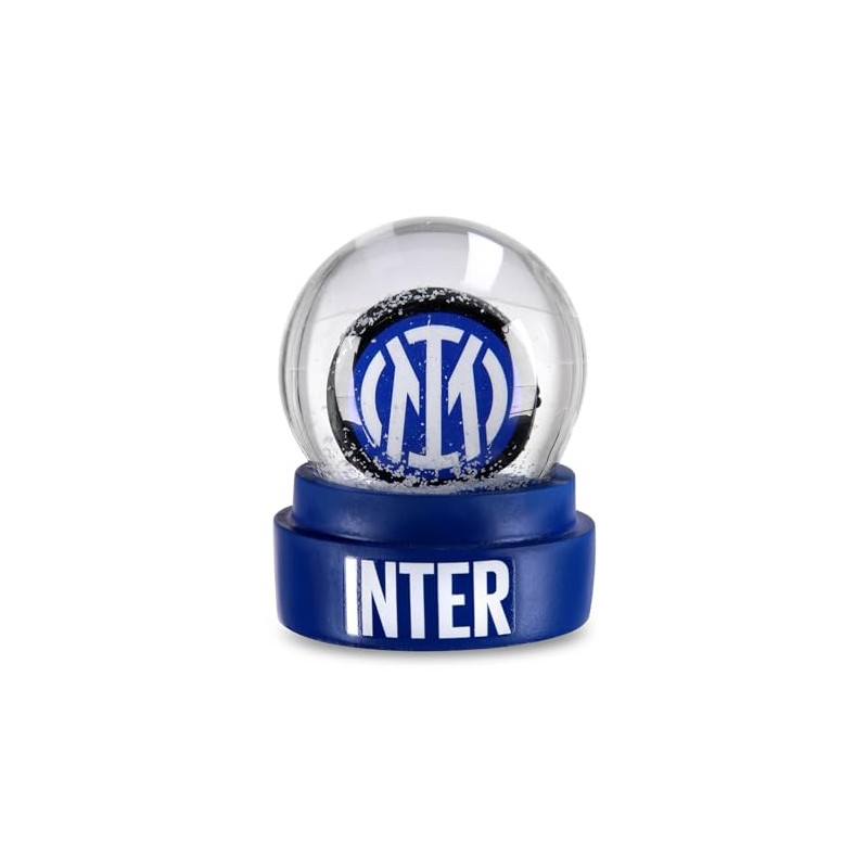Inter - Inter Logo Snow Globe, Christmas Boule de Neige