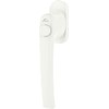 Roto Line Handle with Push Button without Logo Traffic White