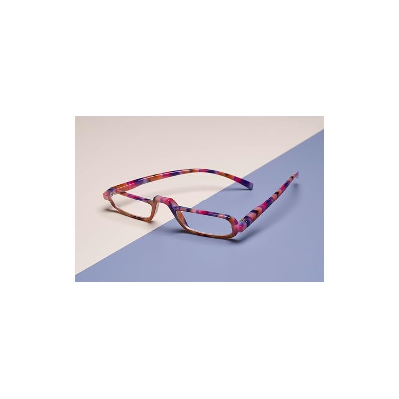 Peepers by PeeperSpecs Women's Fruit Stripe Gum Rectangle Reading Glasses,