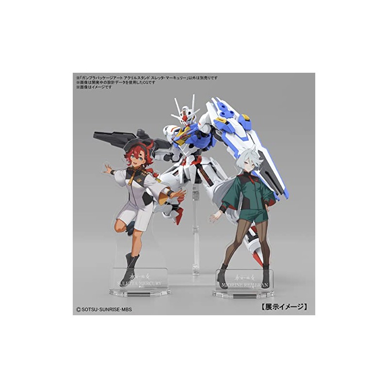 Bandai Spirits Gunpla Package Art Acrylic Stand Mobile Suit Gundam