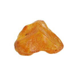 Budawi® Genuine Amber Tumbled Stone Hand Stone Pocket Stone, Gemstone, Amber