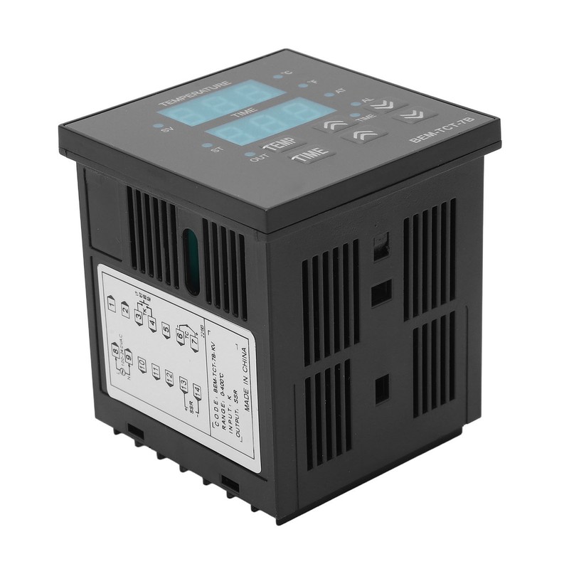 BERM Temperature Controller Heat Press Machine Thermostat Integrated Digital Display