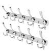 PHINGEER Wall Mounted Coat Rack, Heavy Duty Stainless Steel with