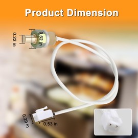 SDRZJX 12V Thermal Temp Sensor Compatible with Green Mountain Grills Daniel Boone Ledge Jim Bowie Peak Prime and Prime Plus Pellet Grill Models Replace#: P-1209