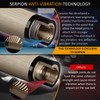 Serpion - Pool Cue Stick 100% Canadian Maple Wood. Professional