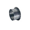 Duct Connector Flange 4 inch, Metal Straight Pipe Flange for