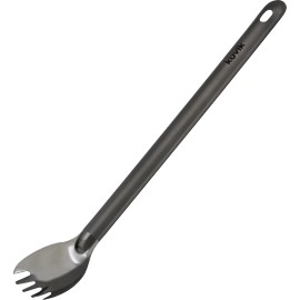 Kuvik Titanium Spork 2-Pack - Ultralight and Compact for Camping and Hiking
