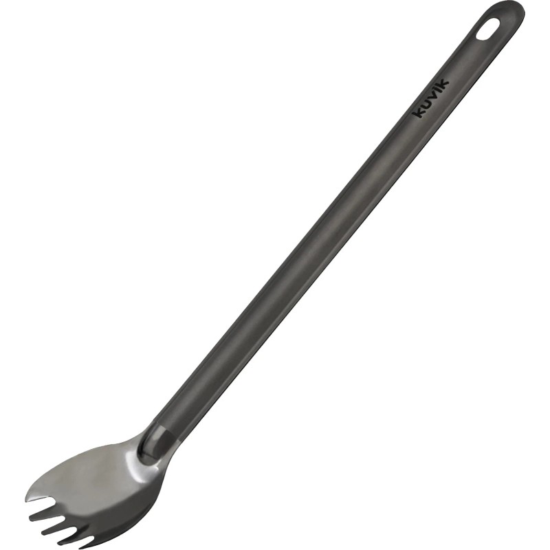 Kuvik Titanium Spork 2-Pack - Ultralight and Compact for Camping