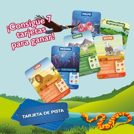 Ludilo - Guess in 10! Wildlife | Educational Games 6 Years | Board Games for Children 6 Years | Board Game | Family Board Games | Board Games