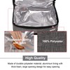 MIER Portable Thermal Insulated Cooler Bag Mini Lunch Bag for