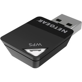 NETGEAR WiFi 5 USB 2.0 Mini Adapter (A6100) – AC600 Dual-Band Wireless Speed (Up to 600 Mbps), Works with Any WiFi 5 Router – for Windows PC