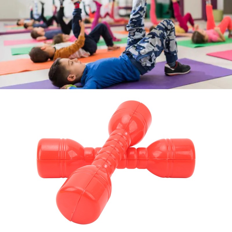 10 Pcs Kids Dumbbell Toy ABS Plastic Safe Anti Deformation