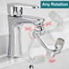 1 Piece of foaming Faucet, Robotic arm Universal Faucet, rotatable