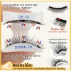 Kit De Pestañas Magnéticas Con 2 Pares De Pestañas Natural