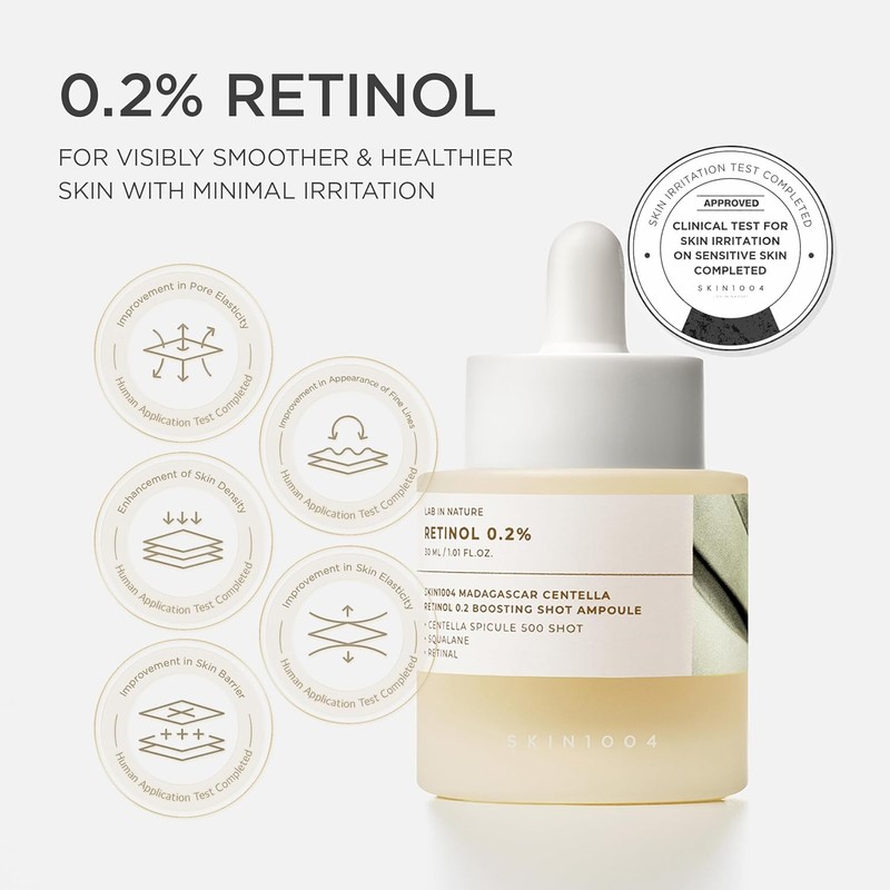 SKIN1004 [SKIN1004]Madagascar Centella Retinol 0.2 Boosting Shot Ampoule 9ml