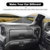 HTHE Carbon Fiber Center Console Dashboard Side Air Vent Panel