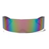 ShadyVEU 80s Futuristic Cyclops Mono Lens Mirrored Cyberpunk Visor Sunglasses
