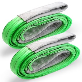 Sondsilen Sling Belt, Belt Sling, Nylon Sling Belt, Length 3.3 ft (1 m), Working Load Capacity 448.3 lbs (2,000 kg), Width 2.0 inches (50 mm), Carrying Belt, Towing, Moving, Fiber Belt, Shipping,