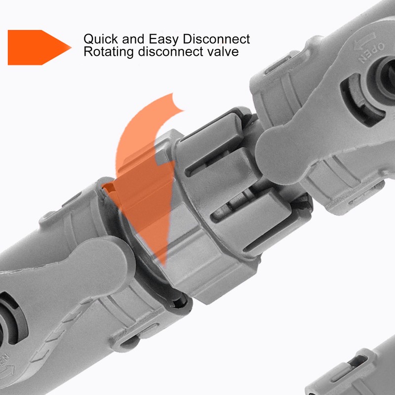 Aquarium Water Control Connector Double Valve Leakage Proof Quick Release