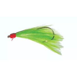 GRIZZLY JIG TIP-ITS TP-6 CHARTREUSE 1 PK OF 2 TIP-ITS ADD MINNOW CRAPPIE POLE