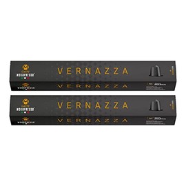 Mokapresso VERNAZZA Nespresso Compatible Capsule Coffee, 2 Boxes