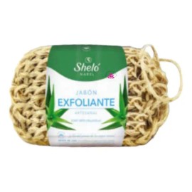 Jabón Exfoliante Corporal Sheló Nabel con Algas y Sábila                                                                                              